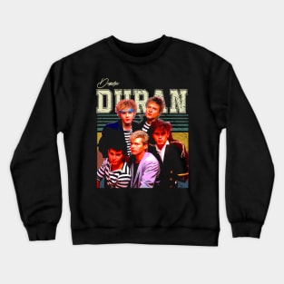 Duran's Musical Odyssey Elegance Retro Nostalgia Tee Inspired by '80s Euphoria Crewneck Sweatshirt